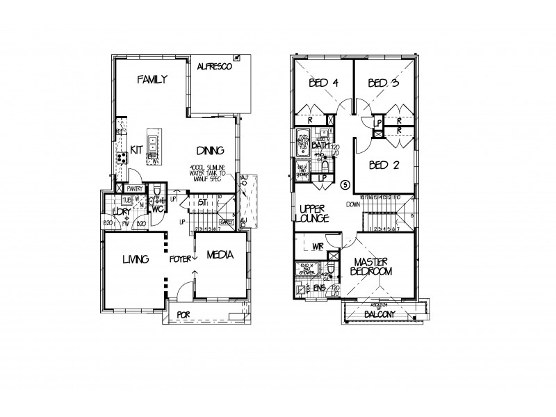 52 Ballymore Avenue, Kellyville NSW 2155 Floorplan