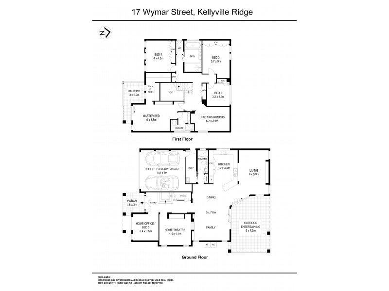 17 Wymar Street, Kellyville Ridge NSW 2155 Floorplan