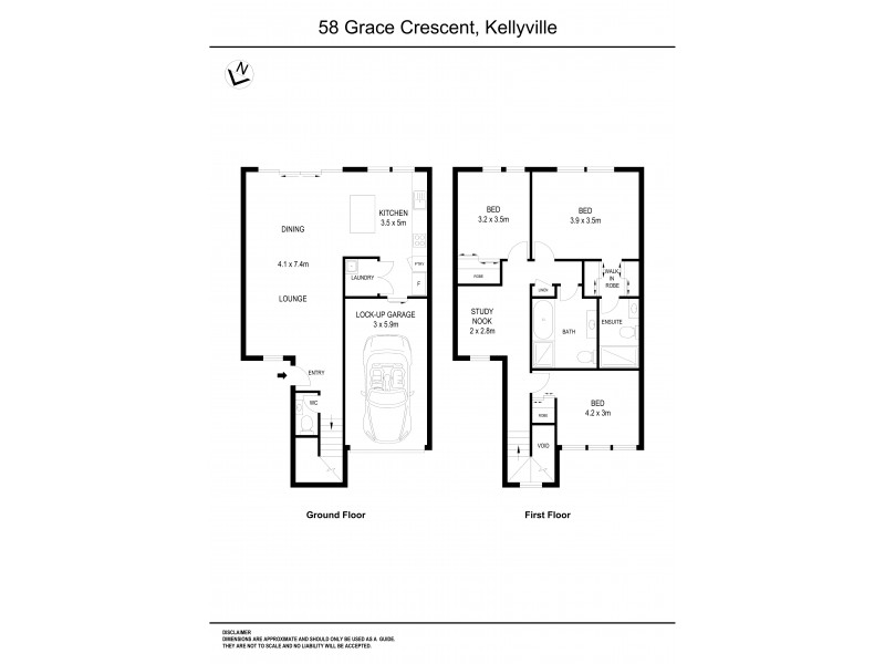 58 Grace Crescent, Kellyville NSW 2155 Floorplan