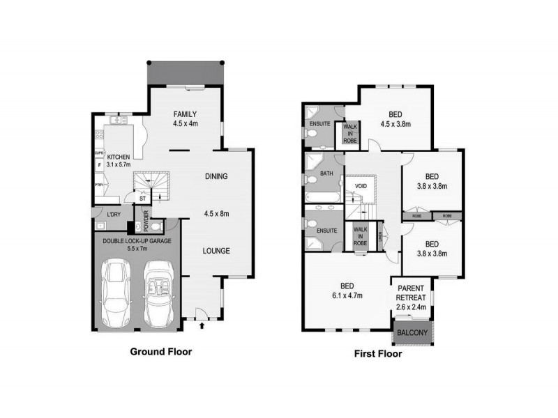 8. Chestnut Grove, Kellyville NSW 2155 Floorplan