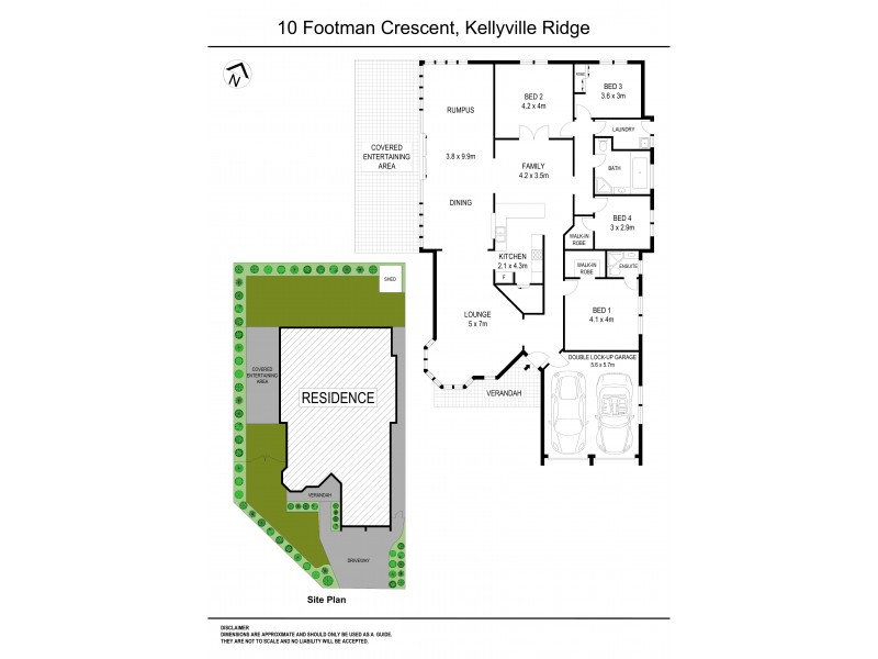10 Footman Crescent, Kellyville Ridge NSW 2155 Floorplan