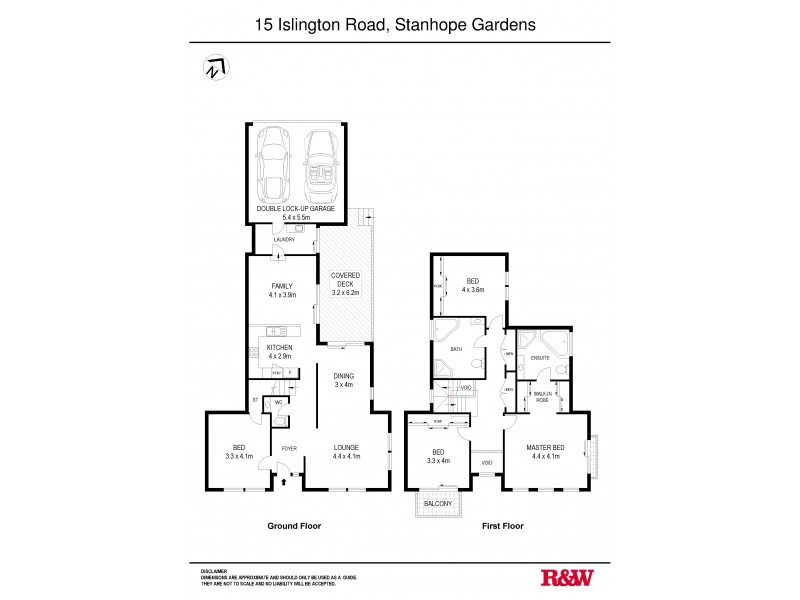 15 Islington Road, Stanhope Gardens NSW 2768 Floorplan