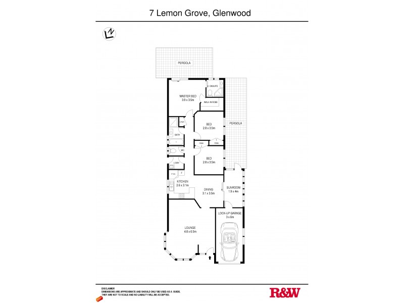 7 Lemon Grove, Glenwood NSW 2768 Floorplan
