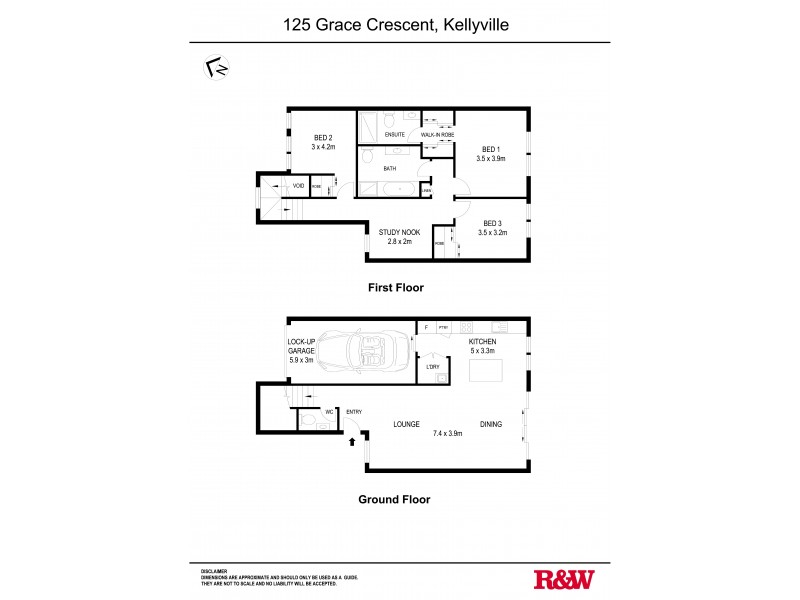 125 Grace Crescent, Kellyville NSW 2155 Floorplan