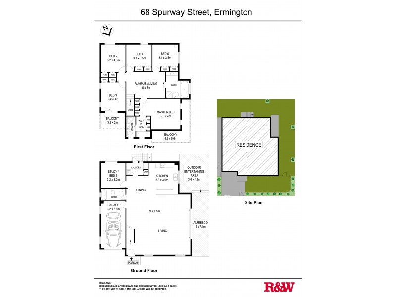 68 Spurway Street, Ermington NSW 2115 Floorplan
