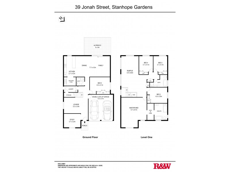 39 Jonah Street, Stanhope Gardens NSW 2768 Floorplan