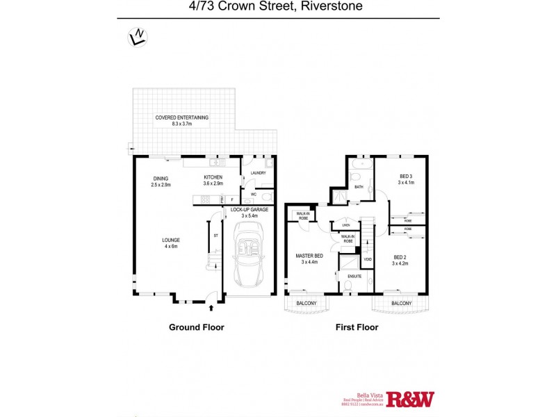 4/73 Crown Street, Riverstone NSW 2765 Floorplan