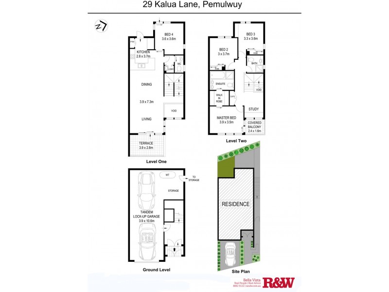 29 Kalua Lane, Pemulwuy NSW 2145 Floorplan