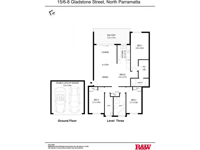15/6-8 Gladstone Street, North Parramatta NSW 2151 Floorplan