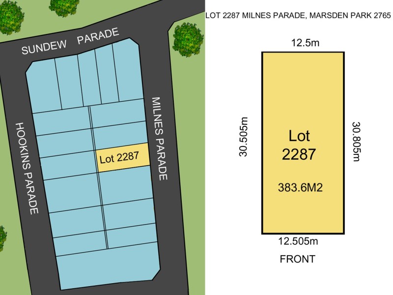 Lot 2287 Milnes Parade, Marsden Park NSW 2765