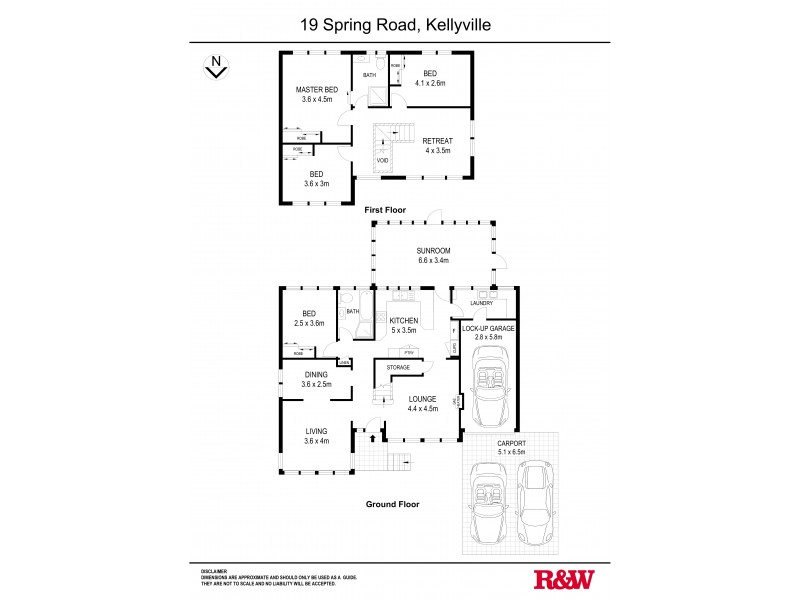 19 Spring Road, Kellyville NSW 2155 Floorplan