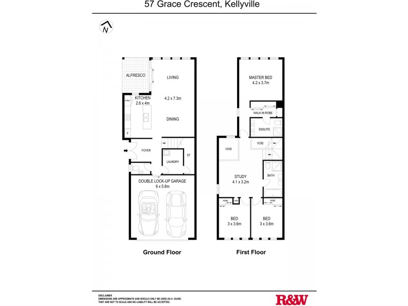 57 Grace Crescent, Kellyville NSW 2155 Floorplan
