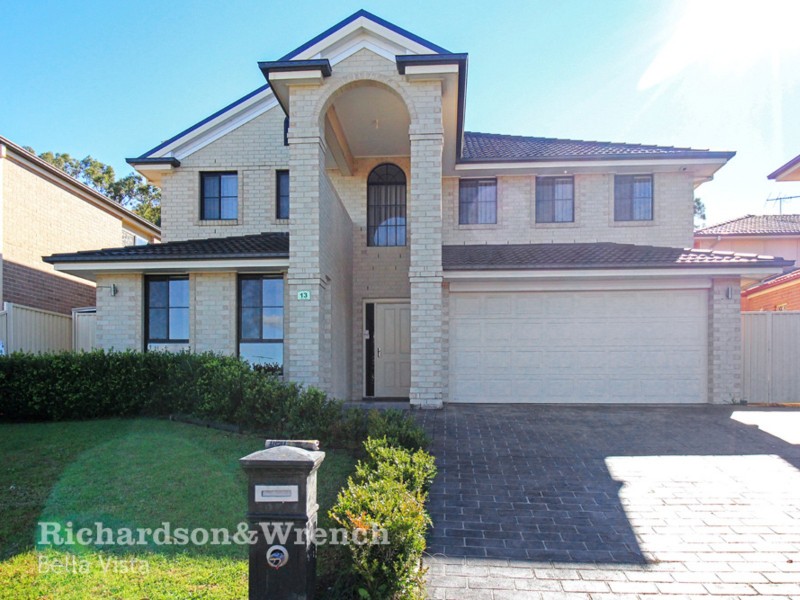 13 Oakvale Avenue, Kellyville Ridge NSW 2155