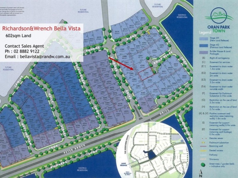 Lot 4399 Bowe Place, Oran Park NSW 2570