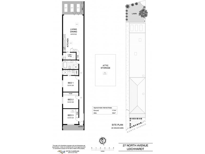 27 North Avenue, Leichhardt NSW 2040 Floorplan