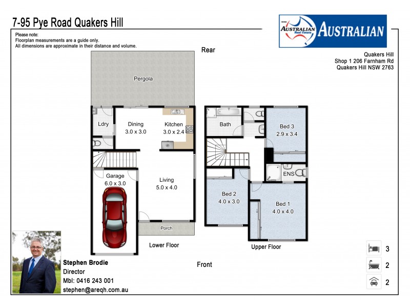 7/95 Pye Road, Quakers Hill NSW 2763 Floorplan