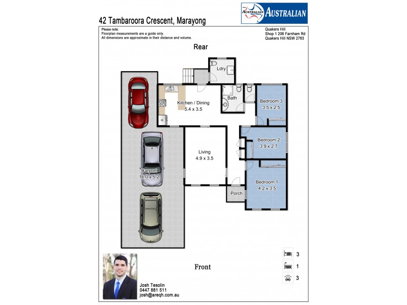 42 Tambaroora Crescent, Marayong NSW 2148 Floorplan