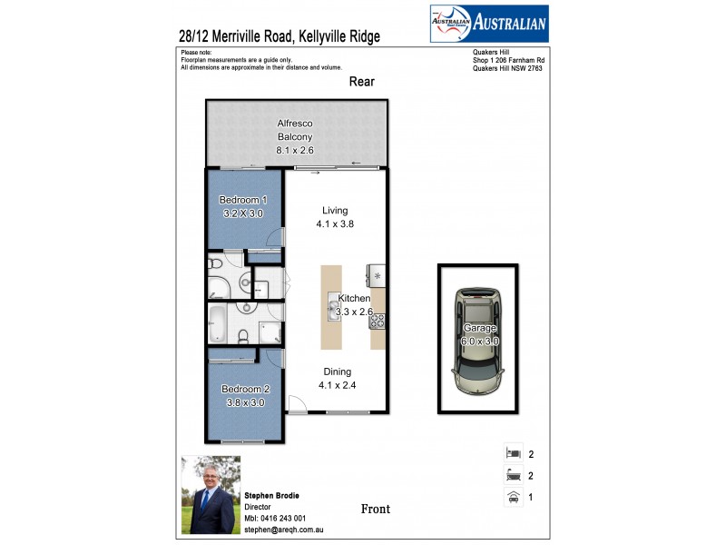 28/12 Merriville Road, Kellyville Ridge NSW 2155 Floorplan