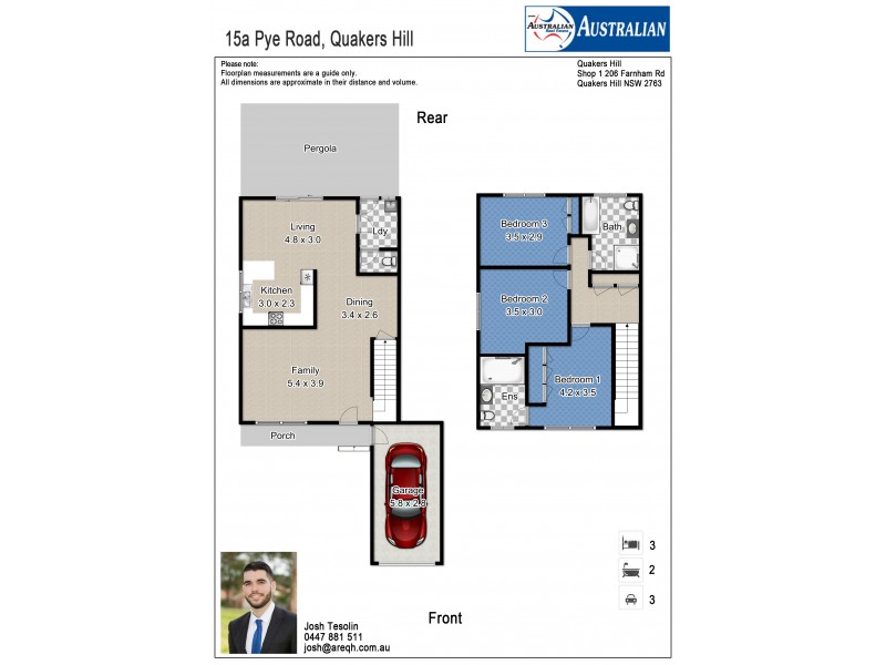 15a Pye Road, Quakers Hill NSW 2763 Floorplan