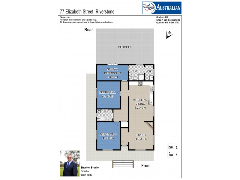 77 Elizabeth Street, Riverstone NSW 2765 Floorplan