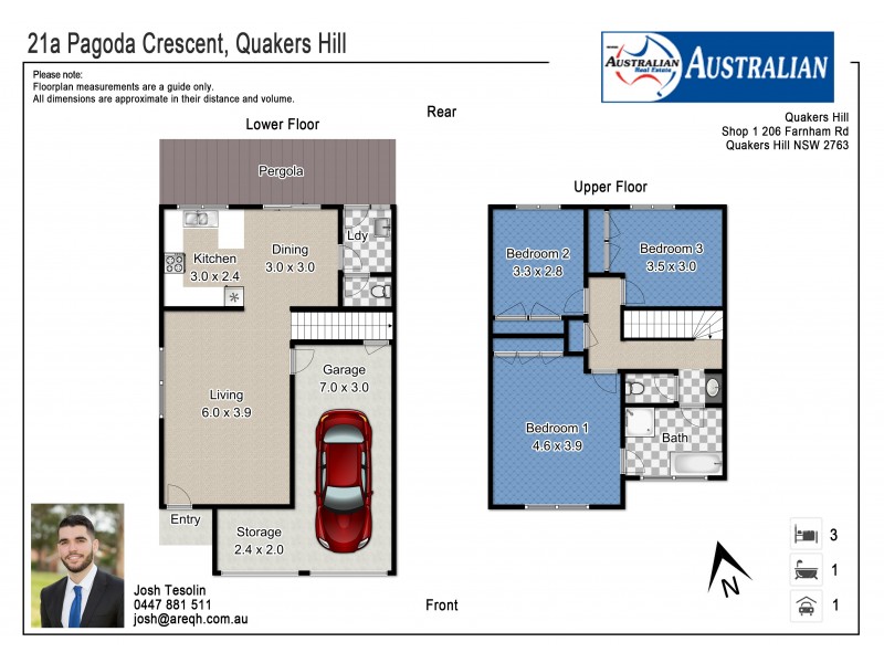 21a Pagoda Crescent, Quakers Hill NSW 2763 Floorplan