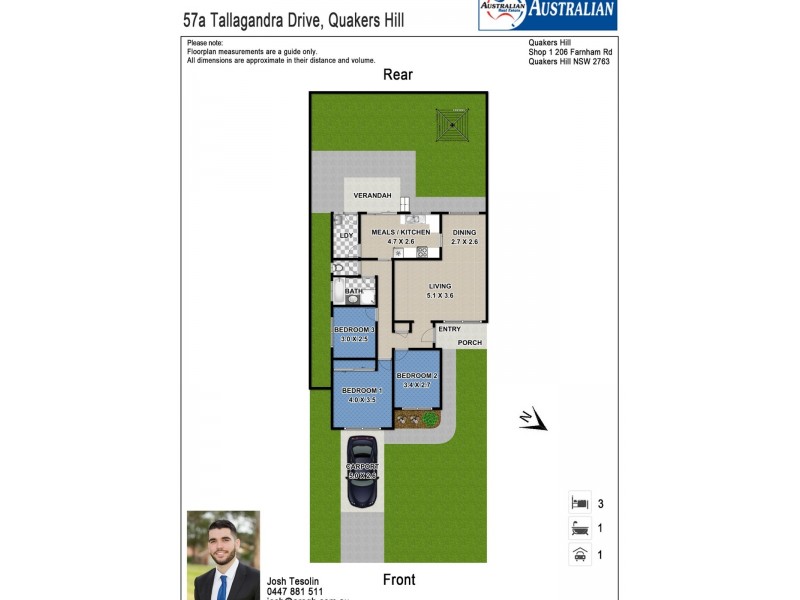 57a Tallagandra Drive, Quakers Hill NSW 2763