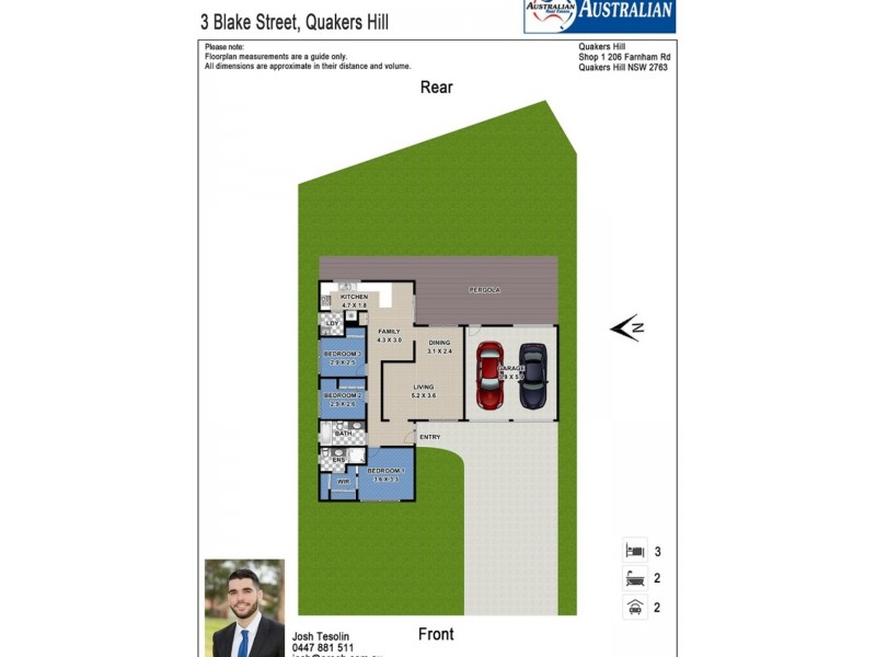 3 Blake Street, Quakers Hill NSW 2763