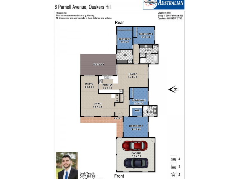 6 Parnell Avenue, Quakers Hill NSW 2763