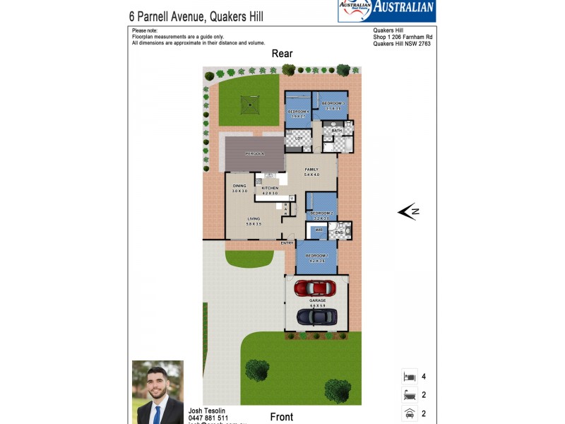 6 Parnell Avenue, Quakers Hill NSW 2763