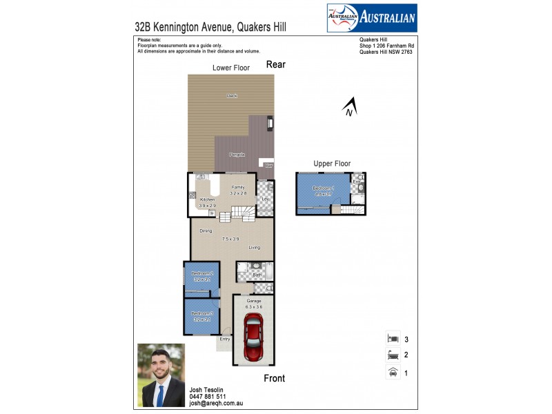 32b Kennington Avenue, Quakers Hill NSW 2763 Floorplan