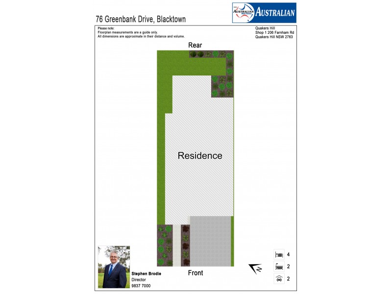76 Greenbank Drive, Blacktown NSW 2148 Floorplan