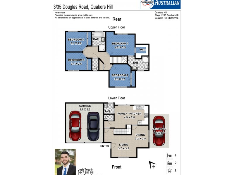 3/35 Douglas Road, Quakers Hill NSW 2763
