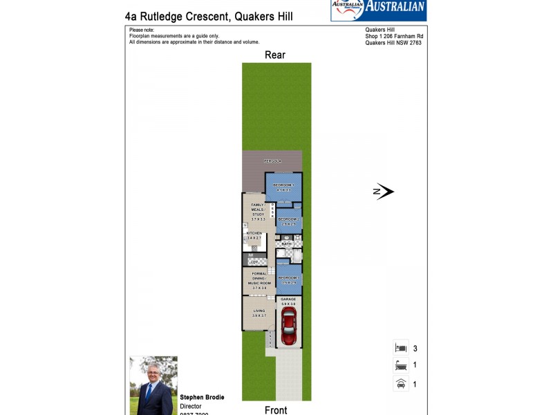 4a Rutledge Crescent, Quakers Hill NSW 2763