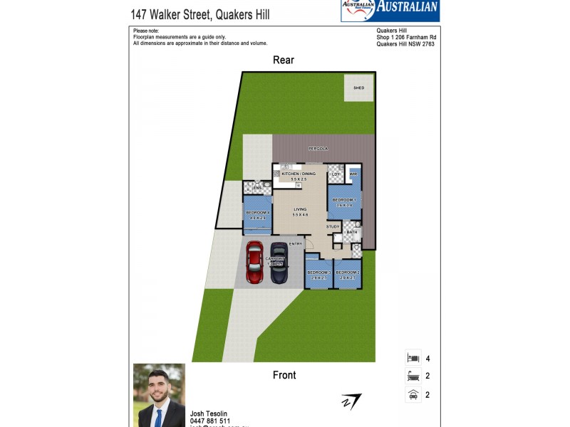 147 Walker Street, Quakers Hill NSW 2763