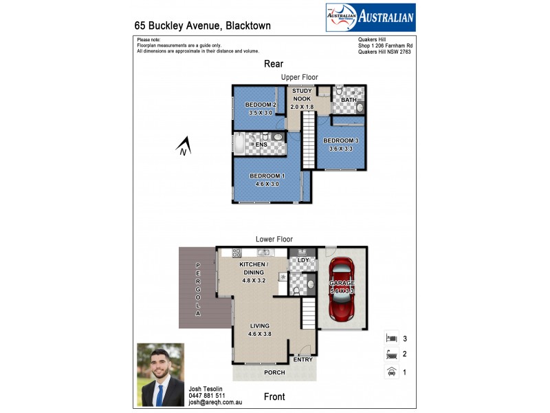 65 Buckley Avenue, Blacktown NSW 2148 Floorplan