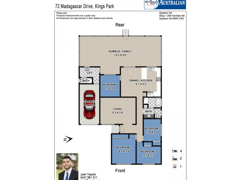 72 Madagascar Drive, Kings Park NSW 2148