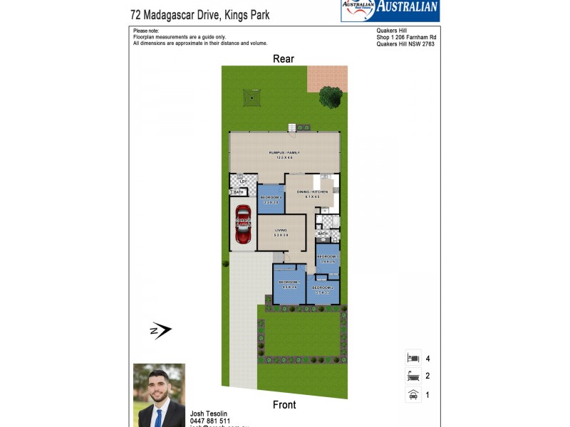 72 Madagascar Drive, Kings Park NSW 2148