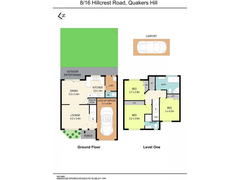 8/16 Hillcrest Road, Quakers Hill NSW 2763