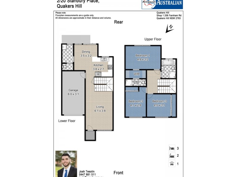 2/20 Stanbury Place, Quakers Hill NSW 2763