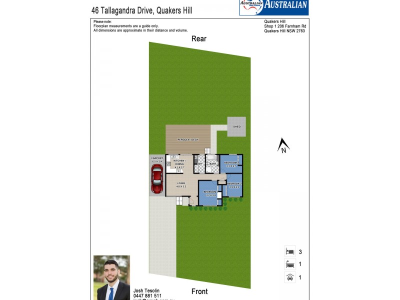 46 Tallagandra Drive, Quakers Hill NSW 2763