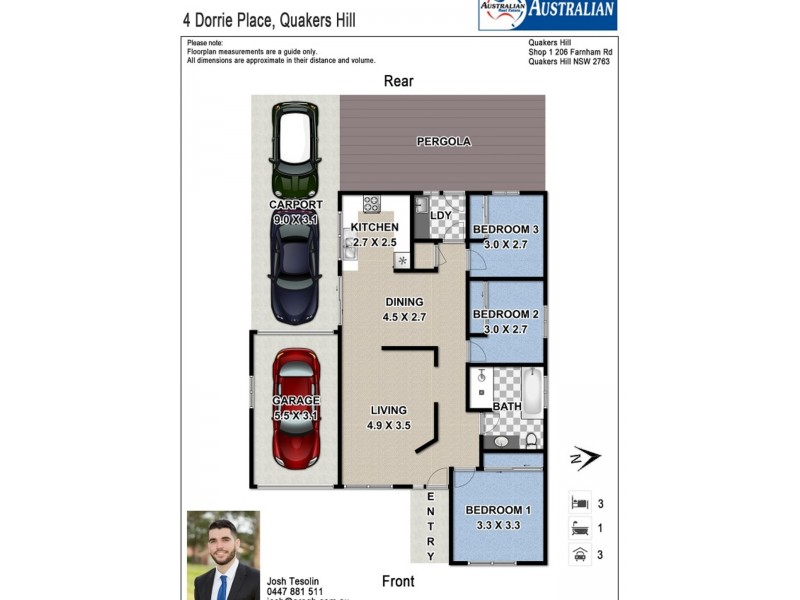 4 Dorrie Place, Quakers Hill NSW 2763