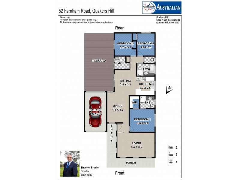 52  Farnham Road, Quakers Hill NSW 2763 Floorplan