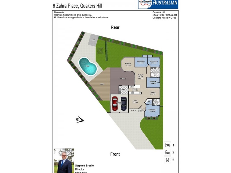 6 Zahra Place, Quakers Hill NSW 2763