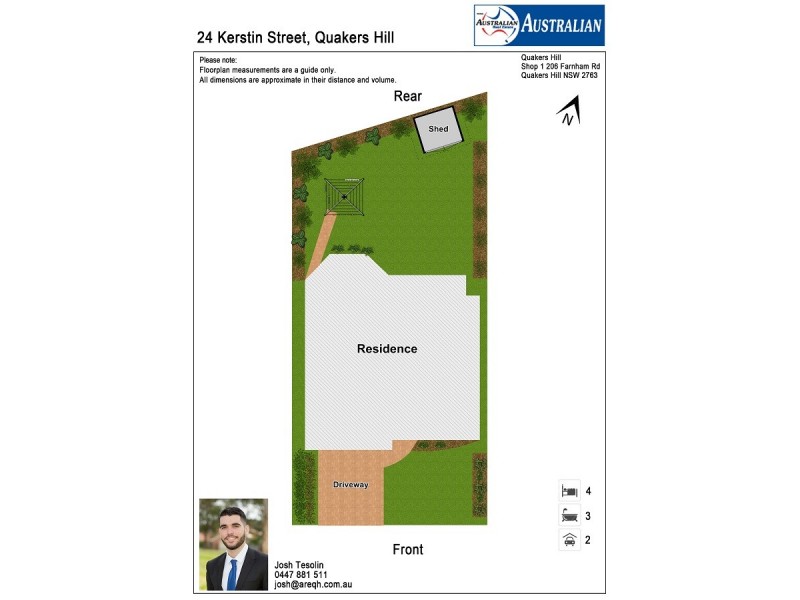 24 Kerstin Street, Quakers Hill NSW 2763 Floorplan