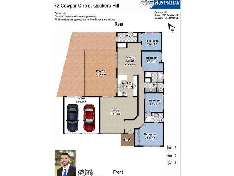 72 Cowper Circle, Quakers Hill NSW 2763