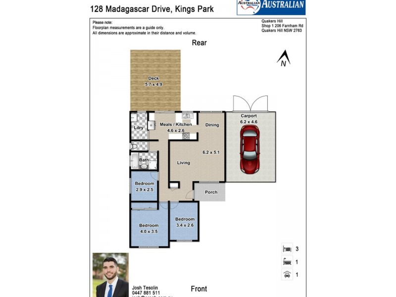 128 Madagascar Drive, Kings Park NSW 2148