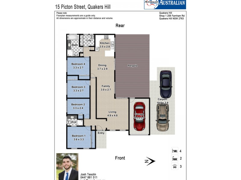 15 Picton Street, Quakers Hill NSW 2763