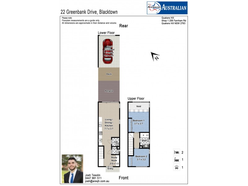 22 Greenbank Drive, Blacktown NSW 2148 Floorplan