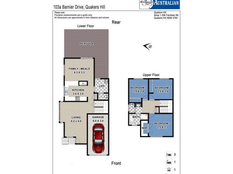 103a  Barnier Drive, Quakers Hill NSW 2763