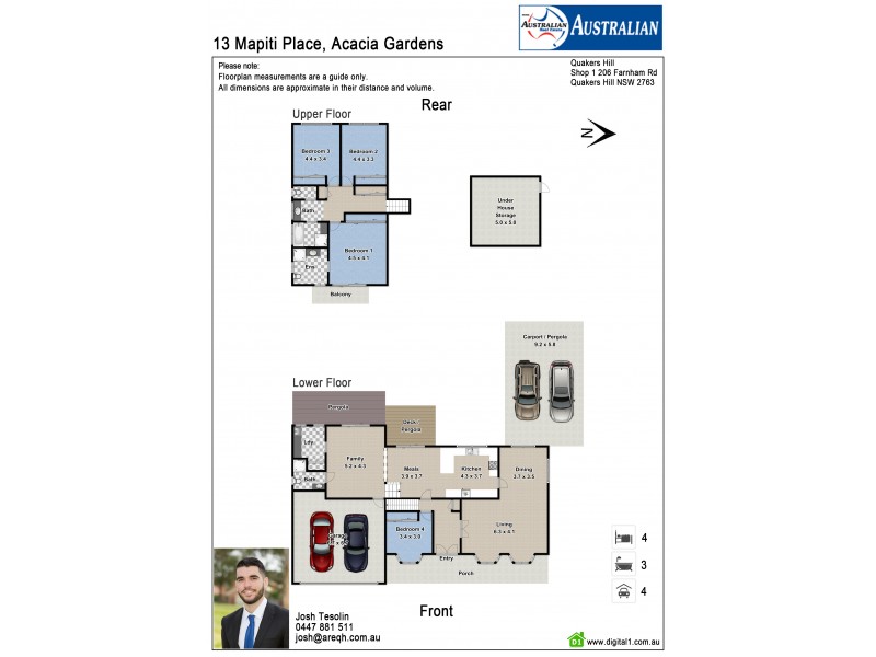 13 Mapiti Place, Acacia Gardens NSW 2763 Floorplan